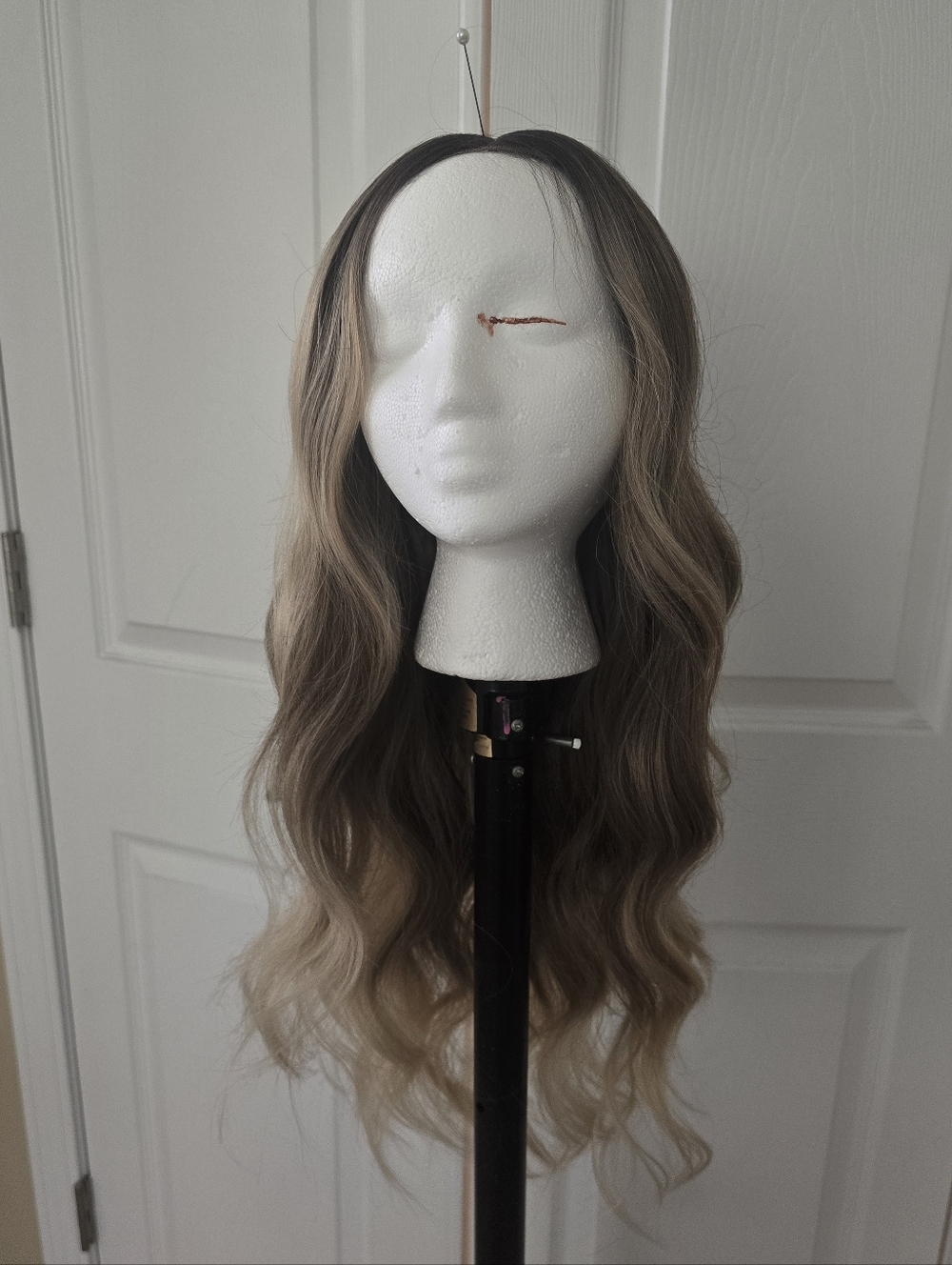 Lacefront Part Ombre Wig - Ash Brown to Blonde